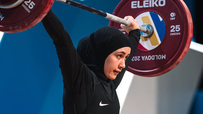 Rebeka Koha Ibrahima 2025 European Weightlifting Championships.